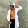 Bamboo Hoody Cardigan - Image 3