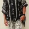 Ikat Hoody Poncho - Image 2