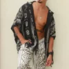 Ikat Hoody Poncho - Image 3
