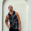 Men Hoody Singlet Tie Dye/Washed - Image 2